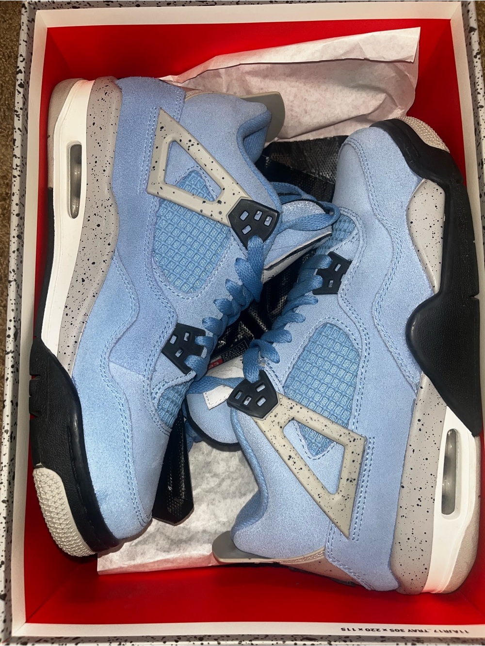 Nike Air Jordan 4 University Blue Sneakers